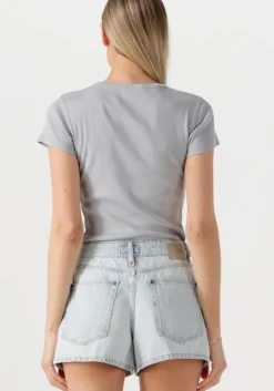 DRYKORN lichtgrijze t-shirt koale><noscript><img width=