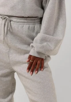 lichtgrijze edited joggingbroek una sweatpants