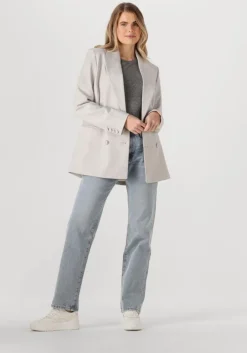 JOSH V lichtgrijze blazer dillen><noscript><img width=