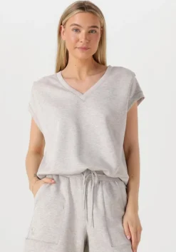 lichtgrijze mos mosh t-shirt nadi