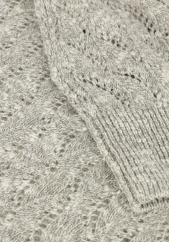 lichtgrijze mos mosh t-shirt mmkarin marisol ss linen knit