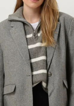 NEO NOIR lichtgrijze blazer gaby structure blazer><noscript><img width=