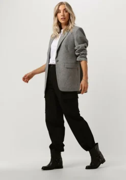 NEO NOIR lichtgrijze blazer gaby structure blazer><noscript><img width=