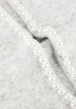 NEO NOIR lichtgrijze vest lily pearl knit cardigan><noscript><img width=