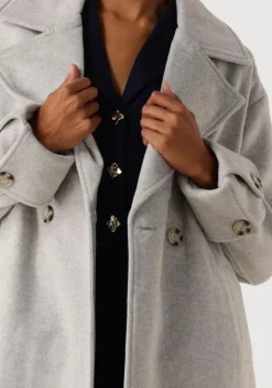 lichtgrijze notre-v mantel nv-eileen