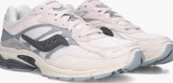 SAUCONY lichtgrijze lage sneakers progrid omni 9><noscript><img width=