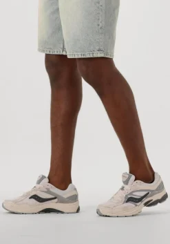 SAUCONY lichtgrijze lage sneakers progrid omni 9><noscript><img width=