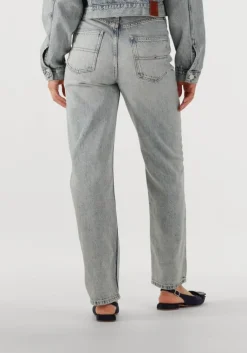 TOMMY JEANS lichtgrijze straight leg jeans layla hr slim str bi6012><noscript><img width=