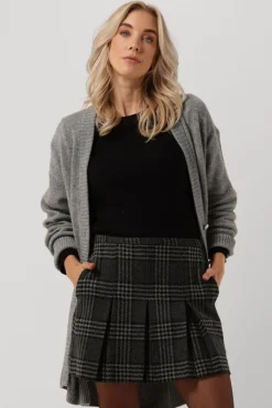 VANILIA lichtgrijze vest vikke>DAMES Truien & Vesten