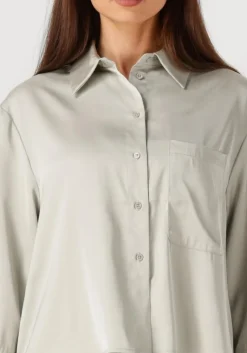 WITHBLACK lichtgrijze blouses wblpaddie sateen shirt><noscript><img width=