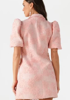 lichtroze notre-v mini jurk nv-fallon