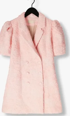 lichtroze notre-v mini jurk nv-fallon