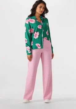 POM AMSTERDAM pantalon wide leg rose><noscript><img width=