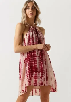 lichtroze rough studios mini jurk madina dress