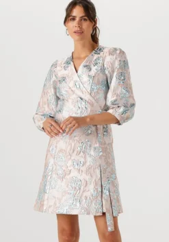 SELECTED FEMME mini jurk slfdemmi-siv ss wrap dress>DAMES Jurken