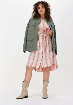 lichtroze sofie schnoor midi jurk dress #s222308