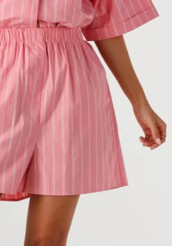 lichtroze withblack korte broek wblgunilla stripe shorts