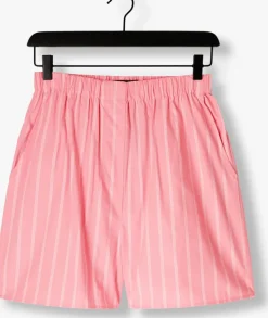 lichtroze withblack korte broek wblgunilla stripe shorts