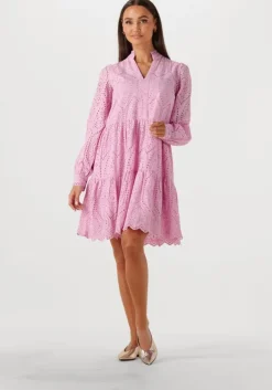 lichtroze y.a.s. mini jurk yasholi ls dress s. noos