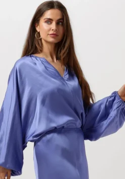 lila resort finest blouses satin balloon blouse