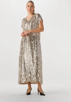 BRUUNS BAZAAR midi jurk biara dress>DAMES Jurken