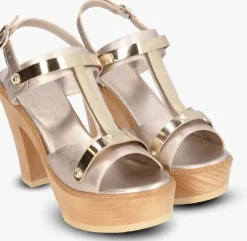 JAN JANSEN sandalen met hak floating mirror>DAMES Sandalen