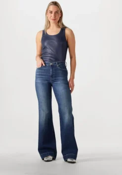 metallic summum top rib tanktop cotton rib