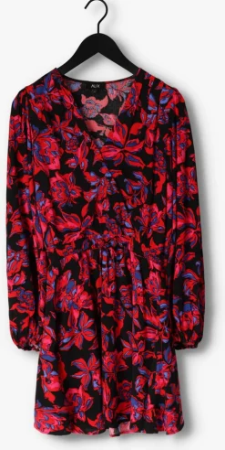 ALIX THE LABEL mini jurk ladies woven floral dress with smocked waist><noscript><img width=