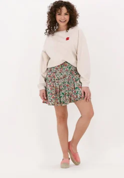 multi by-bar minirok elena poppygreen skirt