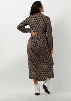 COLOURFUL REBEL midi jurk dalia graphic flower maxi shirt dress><noscript><img width=