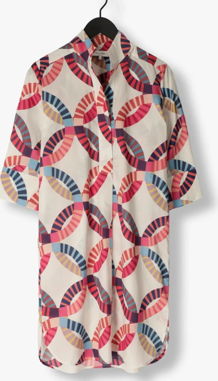 multi dea kudibal mini jurk kamille