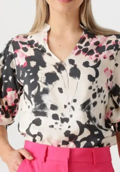 JANSEN AMSTERDAM blouses manon blouse wam 199 3/4 puffed sleeve><noscript><img width=