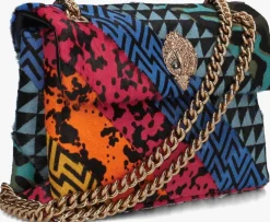 multi kurt geiger london schoudertas leather mini kensington l