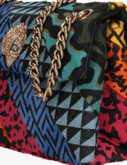multi kurt geiger london schoudertas leather mini kensington l