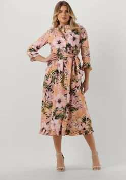 multi lollys laundry midi jurk harper dress