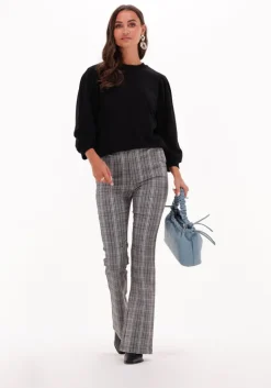MINUS flared broek carma check flared pants>DAMES Broeken