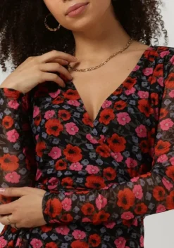 MODSTRÖM modström mini jurk binna print wrap dress><noscript><img width=