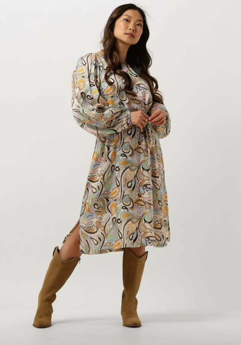 MOS MOSH midi jurk rosaleen>DAMES Jurken