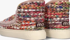 multi mou vachtlaarzen eskimo sneaker bold text