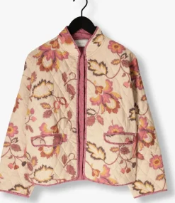 multi neo noir jack hema floral trail quilt jacket