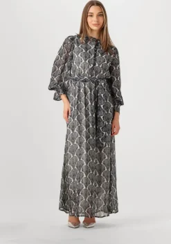 multi notre-v maxi jurk nv-fleur