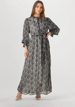 multi notre-v maxi jurk nv-fleur