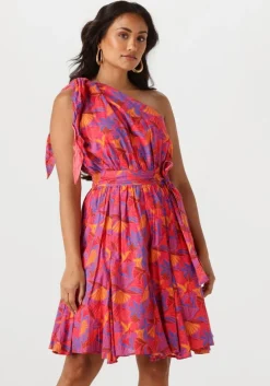 multi notre-v mini jurk nv-flora