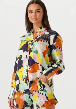 multi pom amsterdam blouses paradise linen