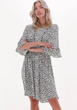 SCOTCH & SODA mini jurk t-shirt shape dress with flounce sleeves>DAMES Jurken