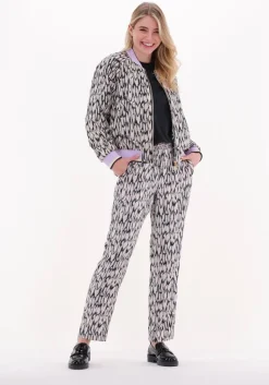 SCOTCH & SODA wijde broek nina - mid rise tapered jogger>DAMES Co-Ord Sets|Broeken