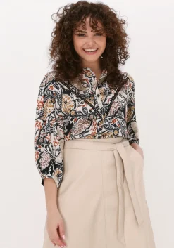 multi summum blouses blouse puff sleeves paisley