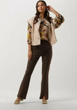 multi summum blouses top v neck bold flower