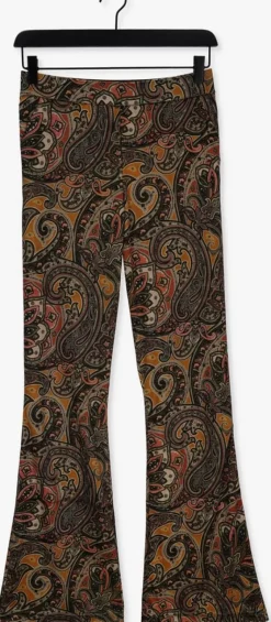 SUMMUM flared broek trousers paisley velvet><noscript><img width=
