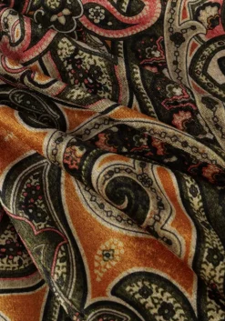 SUMMUM flared broek trousers paisley velvet><noscript><img width=